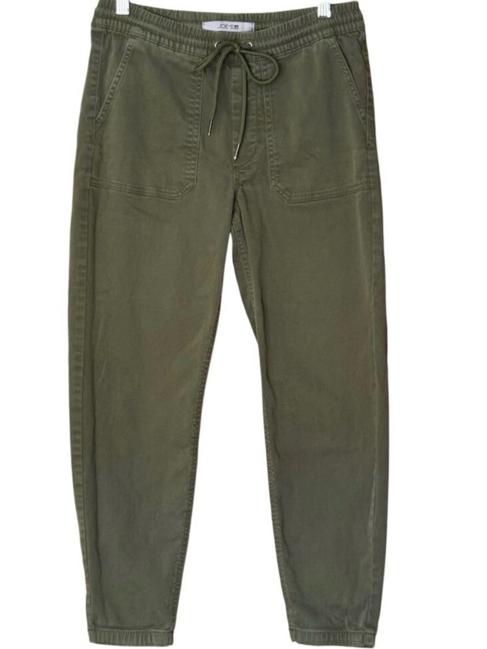 Joe's Jeans Olive Green Stretch Cropped Joggers Size XS